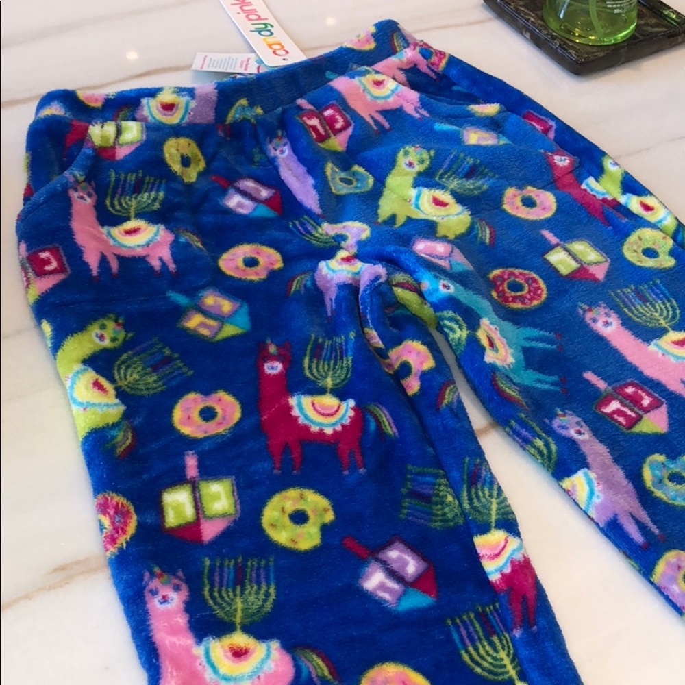 Candy Pink fleece pajama pants